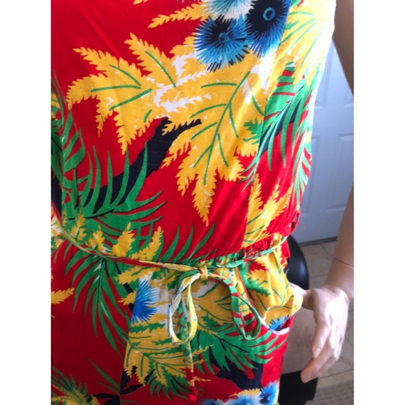 Authentic 70’s Vintage Strapless Hawaiin Jumper - Picture 4 of 4